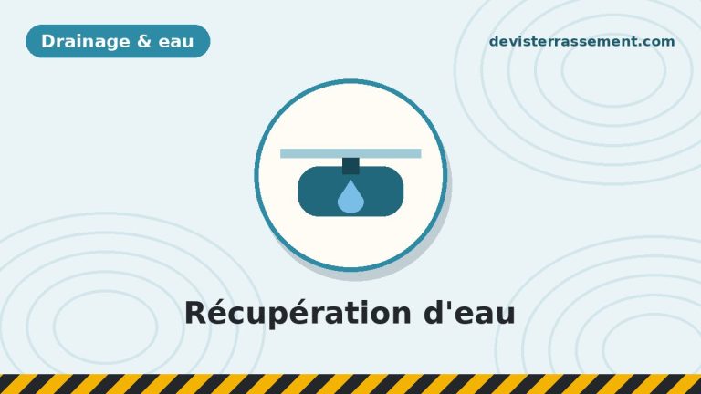 Les systèmes de récupération d’eau de pluie : cuves, usages et travaux