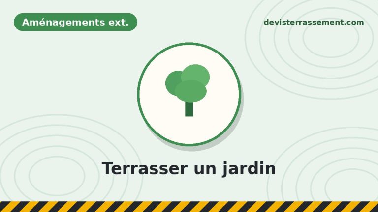 Terrasser un jardin : les conseils pour un aménagement réussi