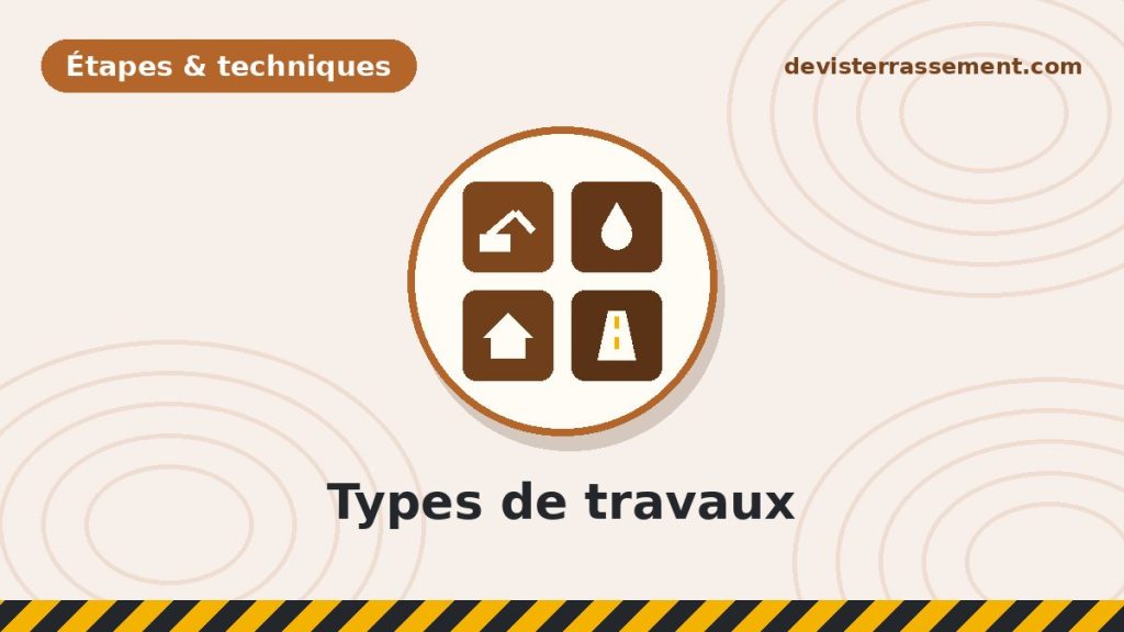 Les types de travaux de terrassement : panorama complet pour les particuliers