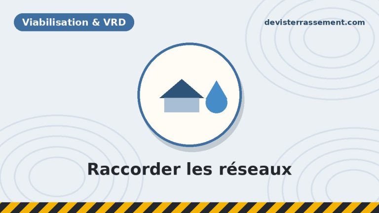 Les réseaux publics à raccorder à sa maison : eau, électricité, assainissement, télécom